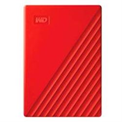 DD EXTERNO 4TB WD MY PASSPORT 2.5 PORTATIL USB3.0 ROJO WINDOWS BACKUP ENCRIPTACION