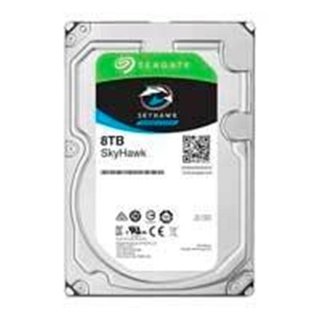 DD INTERNO 8TB SEAGATE SKYHAWK 3.5 ESCRITORIO SATA3 6GB/S 256MB 7200RPM VIDEO VIGILANCIA 24X7 DVR Y NVR 1-16 BAHIAS 1-64 CAM