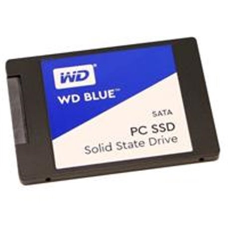 UNIDAD DE ESTADO SOLIDO INTERNOS 500GB WD BLUE 2.5 SATA3 6GB/S LECT.560MBS ESCRIT.530MBS 7MM LAPTOP MINIPC 3DNAND