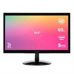 MONITOR LED ACTECK CAPTIVE VIVID SP195 PLANO/19.5/HD 1600X900P/60HZ/5MS/NEGRO/AC-933865