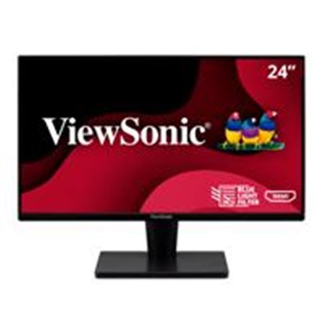 MONITOR VIEWSONIC, VA2415-H-2, 1920 X 1080, FULL HD, 75HZ ACTUALIZACION, 5 MS TIEMPO DE RESPUESTA, HDMI, VGA, VESA, 3 AÑOS DE GA