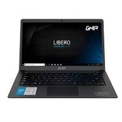NOTEBOOK GHIA LIBERO 14.1PULG CELERON N3350 4GB 64GB BAHIA 2.5 HDMI WIFI BT W10 PRO COLOR NEGRO