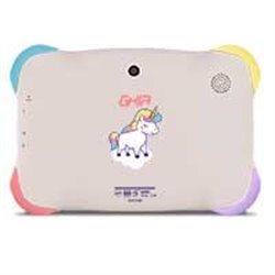TABLET GHIA 7 KIDS/A133 QUADCORE/1GB RAM/16GB /2CAM/WIFI/BLUETOOTH/2500MAH/ANDROID 11 GO /VIOLETA