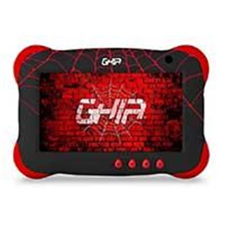 TABLET GHIA 7 KIDS/A133 QUADCORE/1GB RAM/16GB /2CAM/WIFI/BLUETOOTH/2500MAH/ANDROID 11 GO /NEGRA