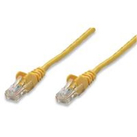CABLE DE RED INTELLINET 3.0 MTS (10.0 PIES) CAT 5E UTP AMARILLO