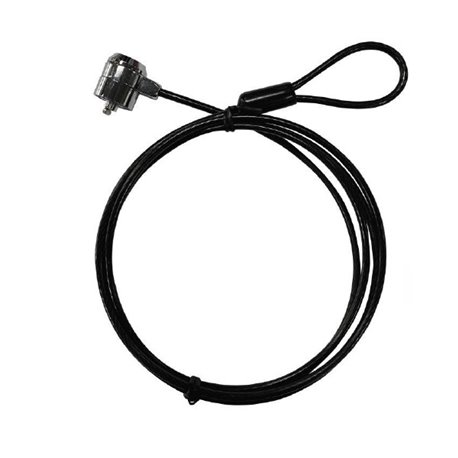 CANDADO DE DE LLAVE TECHZONE BULK PARA LAPTOP 4MM 1M
