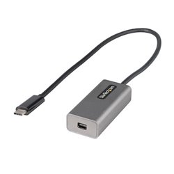 ADAPTADOR STARTECH USB TIPO C A MINI DISPLAYPORT CONVERTIDOR DE VIDEO USB TIPO C A MDP/MINI DP 4K 60 HZ BLANCO CABLE DE 30CM