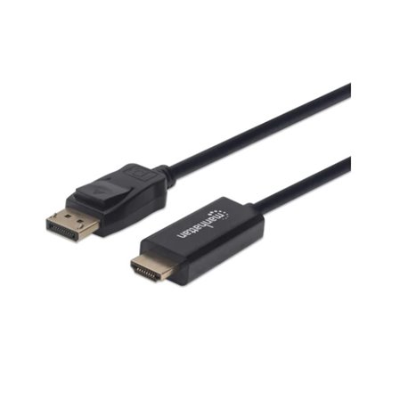 CABLE MANHATTAN DISPLAYPORT A HDMI M-M 1080P 3M