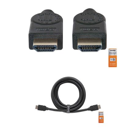 CABLE MANHATTAN HDMI 2.0 PREMIUM M-M 5M
