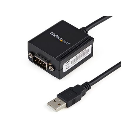 CABLE STARTECH DE 1.8M USB A PUERTO SERIE SERIAL RS232 DB9 CON RETENCION DEL PUERTO DE ASIGNACION COM - 1 x DB-9 MACHO EN SERIE 