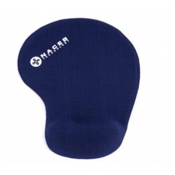 MOUSEPAD NACEB CON SOPORTE DE GEL P/MUÑECA AZUL