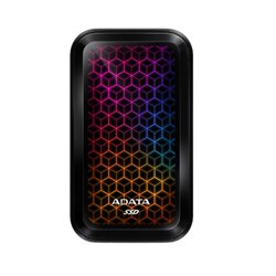 SSD EXT 1 TB ADATA USB-C 3.1 RGB ASE770G-1TU32G2-CBK