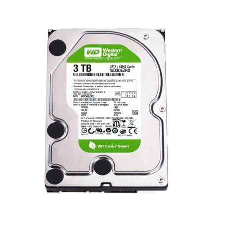 HD 3 TB WESTERN DIGITAL 5400 RPM SATA 6GB/S 64MB CACHE GREEN WD30EZRS