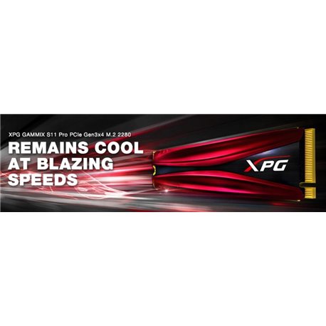 SSD M.2 2280 NVME/PCIE 256GB ADATA XPG GAMMMIX S11 AGAMMIXS11P-256GT-C