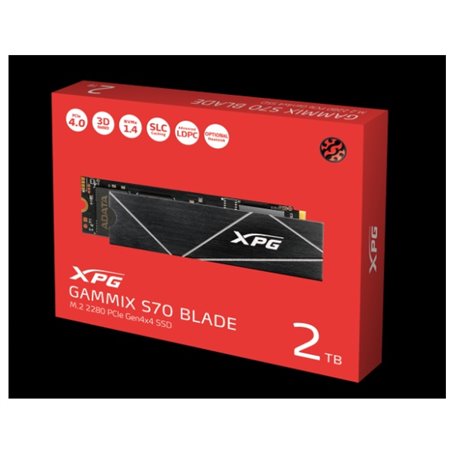 SSD M.2 2280 NVME/PCIE ADATA XPG 2TB GAMMIX S70 AGAMMIXS70B-2T-CS