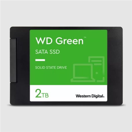 SSD 2TB WESTERN DIGITAL SATA III GREEN 3D NAND WDS200T2G0A