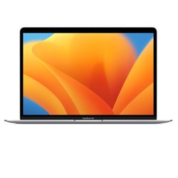 LAPTOP APPLE MACBOOK AIR MGN63LA/A APPLE OCTACORE 13.3 WQXGA - 2560 x 1600 8GB 256SSD MAC OS BIG SUR GRIS ESPACIAL