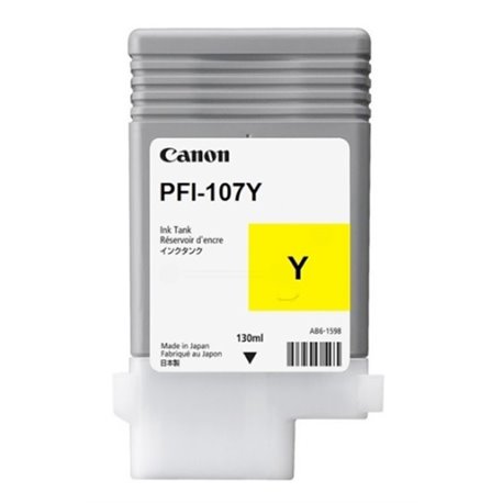TINTA CANON PFI-107Y AMARILLO 6708B001AA 130ML