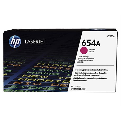 TONER HP 654A CF333A MAGENTA LASERJET M651dn (15 000 PAG)