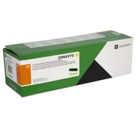 TONER LEXMARK 20N4XY0 AMARILLO CS431DW / CX431ADW (6 700 PAG)