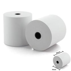 PAPEL NEXTEP ROLLO TERMICO 80 X 70MM PAQUETE DE 5 ROLLOS