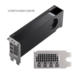 TJ VIDEO PCI EXPRESS 12GB PNY QUADRO RTX A2000 GDDR6 4*DP VCNRTXA200012GB-PB