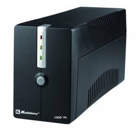 UPS KOBLENZ 10017 USB/R 1000VA/500W 8 NEMA 5-15R 4 C/PROTECCION BATERIA Y 4 C/SUPRESOR PICOS USB RJ11 60 MIN