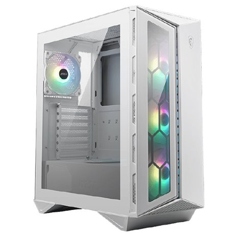 GABINETE MSI MPG GUNGNIR 110R WHITE BLANCO VIDRIO TEMPLADO FILTRO ARGB MEDIA TORRE ATX / MICRO-ATX / MINI-ITX