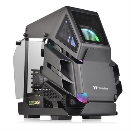 GABINETE THERMALTAKE AH T200 2X5MM TG SPCC NEGRO VIDRIO TEMPLADO