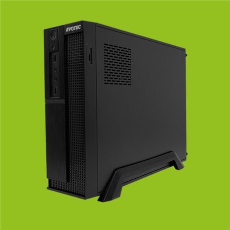 GABINETE EVOTEC SLIM LISBOA NEGRO CON FUENTE
