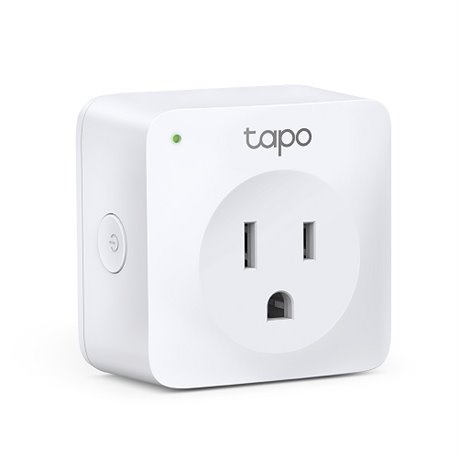 CONTACTO INTELIGENTE (SMART PLUG) TP-LINK TAPO P100 WI-FI 2.4GHz 802.11b/g/n CONTROL DE VOZ Y ACCESO REMOTO