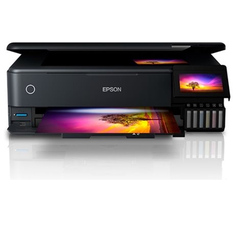 MULTIFUNCIONAL EPSON ECOTANK L8180 TINTA CONTINUA FOTOGRAFICA 32PPM BYN/WIFI/ETHERNET