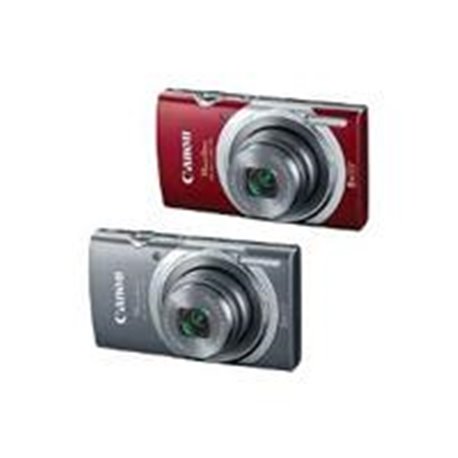 CAMARA CANON POWERSHOT ELPH 180 20MP 8X LCD 2.7 BAT.LITIO V.HD ESTABILIZADOR COLOR ROJO