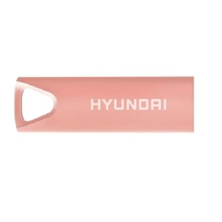 MEMORIA HYUNDAI 32GB BRAVO 2.0 DRIVE DELUX METAL ROSE GOLD MCHYU32GBFLASHU2BKGARG