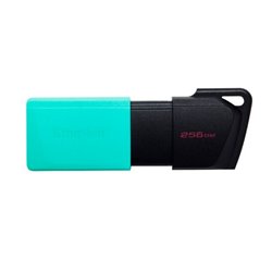 MEMORIA KINGSTON 256GB USB 3.2 NEGRO/vERDE AZULADO GEN 1 DATATRAVEL EXODIA M DTXM/256GB