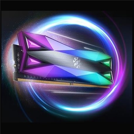 MEMORIA ADATA 8GB DDR4 3600MHZ XPG D60 GAMMIX DISIPADOR TITANIO RGB AX4U36008G18I-ST60