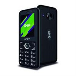GHIA SMART FEATURE PHONE 3G/ KAIOS / 2.4 PULG / MEDIATEK MT6572 / DUALSIM / 512MB RAM / 4GB ROM/ WIFI / BT / NEGRO CON GRIS