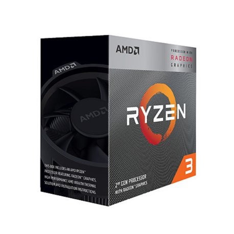 CPU AMD RYZEN 3 3200G AM4 4CORE 3.6GHZ 65W 8 NUCLEOS CON GRAFICOS YD320GC5FHBOX