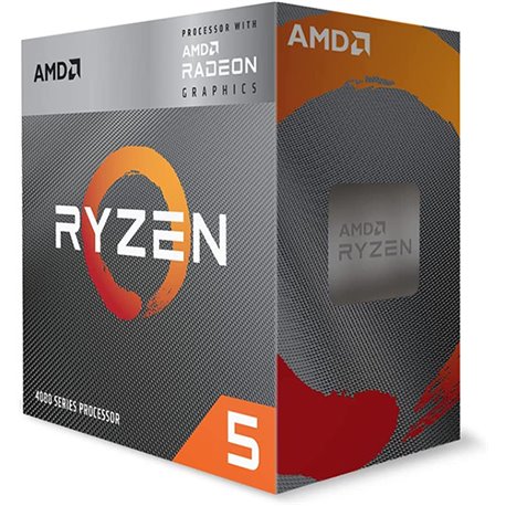 CPU AMD RYZEN 5 4600G S-AM4 CON GRAFICOS 6CORE 3.7GHZ A 4.2GHZ 65W