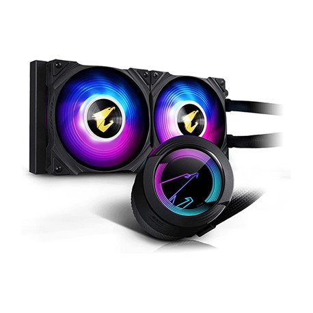 ENFRIAMIENTO LIQUIDO GIGABYTE GP-AORUS WATERFORCE X 240 2X120MM ARGB LCD DISPLAY 60X60MM
