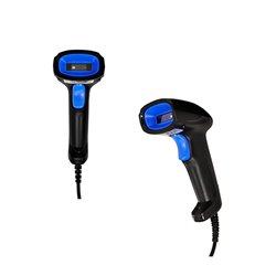 LECTOR DE CODIGO DE BARRAS EVOTEC 1D USB NEGRO