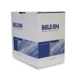BOBINA BELDEN CABLE UTP CAT5E USO INTERIOR AMARILLO 1752A 004U1000 /305 MTS/ 24AWG 100% COBRE IDEAL PARA ELEVADORES CCTV O REDES
