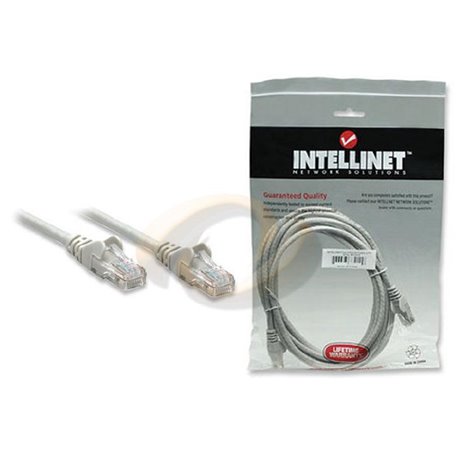 CABLE PATCH INTELLINET CAT 6 1.5M GRIS