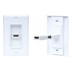 PLACA DE PARED INTELLINET JACK HDMI BLANCO FACEPLATE CON 1 PUERTO