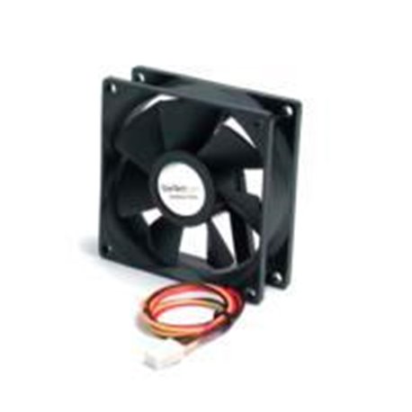 VENTILADOR DE REPUESTO CON RODAMIENTO DE BOLAS PARA DISIPADOR DE PROCESADOR O CAJA CHASIS COMPUTADORA - 80MMX25MM - TX3 - STARTE