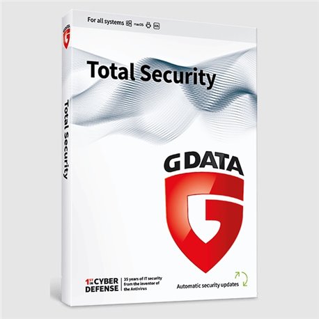 ESD G DATA TOTAL SECURITY 1 AÑO 10 EQUIPOS