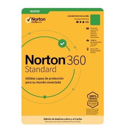 ESD Norton 360 Standard / Internet Security 1 Dispositivo 2 Años