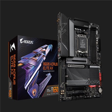 MB GIGABYTE B650 AORUS ELITE AX SOCKET AM5 4*DDR5 M.2 HDMI DP