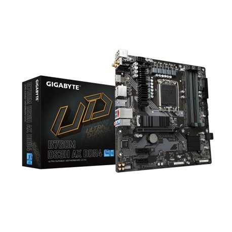 MB GIGABYTE B760M DS3H AX DDR4 WIFI SPCKET 1700 13A GEN HDMI/2*DP USB C
