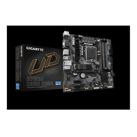 MB GIGABYTE B760M DS3H DDR4 SOCKET 1700 13A GEN 4*DDR4 HDMI/VGA/2*DP USB C